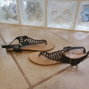 Black sandals